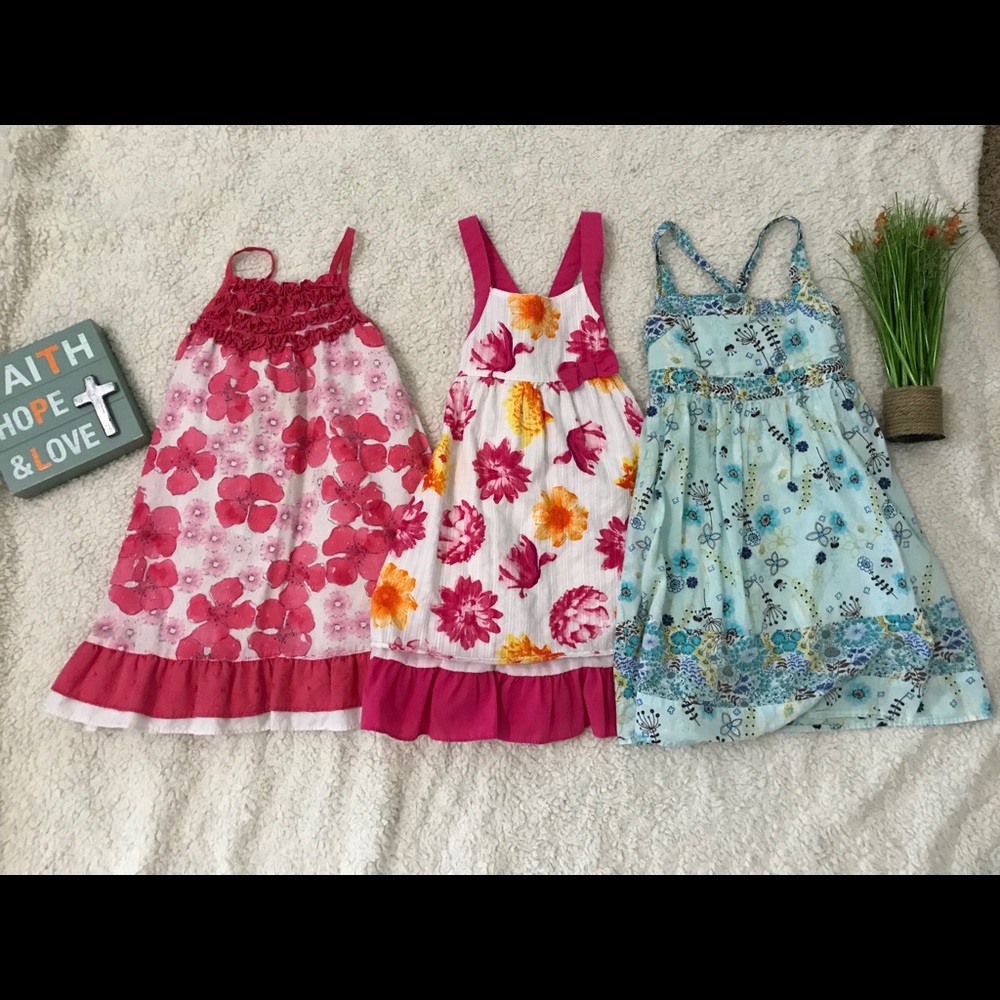 🔴Lot of 3 Toddler Dresses